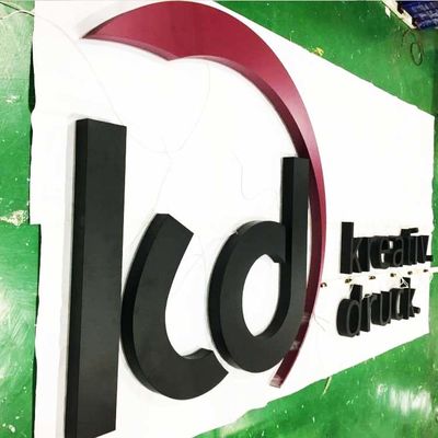 Bina Cephe 3d Arkadan Aydınlatmalı Harf Işareti 6500K