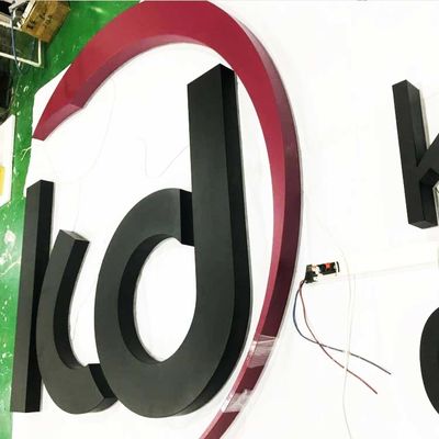 Bina Cephe 3d Arkadan Aydınlatmalı Harf Işareti 6500K