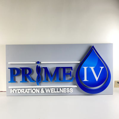 20mm Arkadan Aydınlatmalı Paslanmaz Çelik Harfler SMD 5050 Led Aydınlatmalı Tabela Panoları