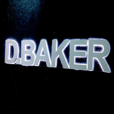 Restoran Arkadan Aydınlatmalı Mektup Burcu 2-20cm Derinlik Akrilik Led Glow Tabela