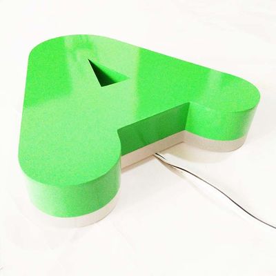 İş İçin Açık 3D Işıklı Led Arkadan Aydınlatmalı Harf Işareti Logosu