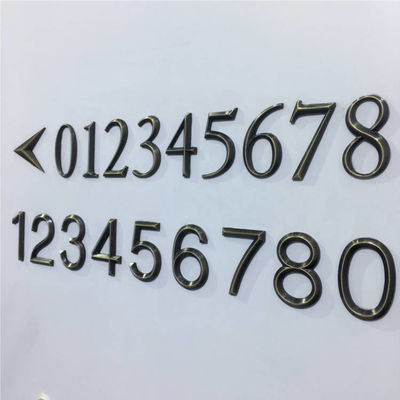 Ofis Odası Adı Modern Ev Numarası Işareti Işıksız