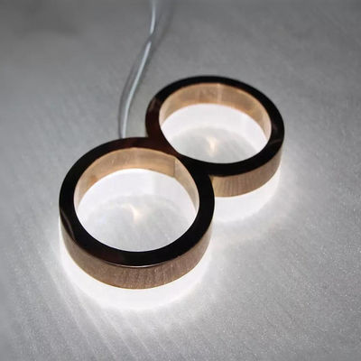 Altın Ayna Ev Numarası İşareti Otel Kapı Numarası Plakaları DC12V