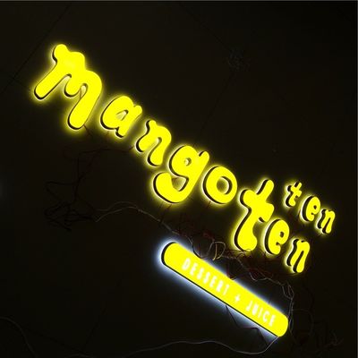 Reklam Shopfront LED Akrilik Harfler Tabela 12VDC