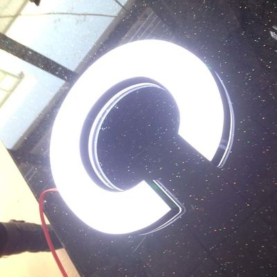10-30cm Kahve Dükkanı Led Işık İşareti Önden Aydınlatmalı Kanal Harfleri