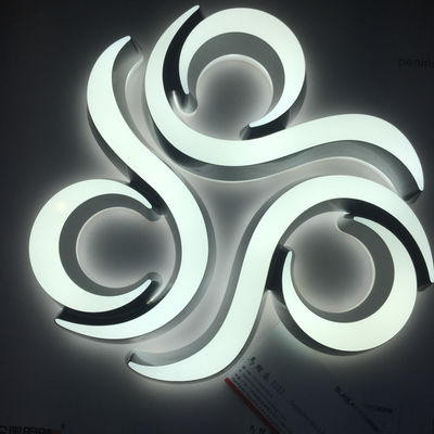 Shopfront Led Akrilik İş Logo Burcu Yüksek Parlaklık Işıklı Tabela Panosu