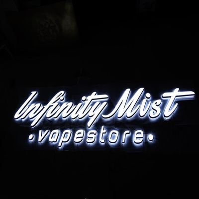 Çift Yüzlü Aydınlatma LED Akrilik Harfler Paslanmaz Çelik Yazı Tabela AC110V-240V