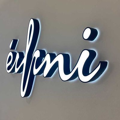 Perakende Mağaza CE ROHS UL için 3d Işıklı Kapalı Logo İşaretleri Mektubu