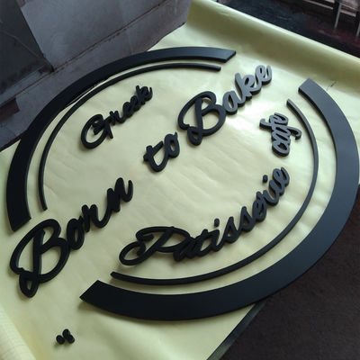 Akrilik 3D Harf İşareti Işıksız İş Logosu Duvara Monte Logo İşareti Harfleri