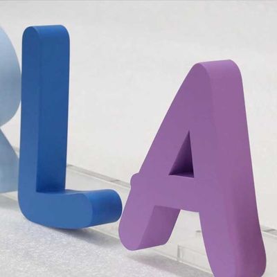 Güzellik Salonu Açık 3D Harf Işareti Reklam Lazer Kesim Metal Logo 3cm Kalınlık