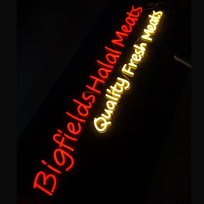 Ev CE ROHS için Özel Restoran Led Neon Burcu 22 Renk