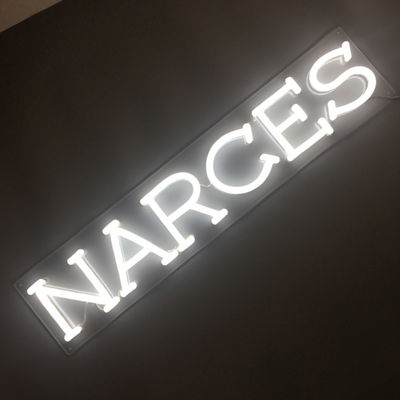 Duvar 62cm Uzun için UL Şeffaf Akrilik Arka Neon Burcu Harfler