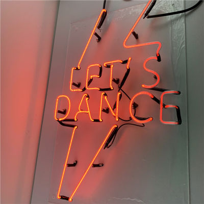 Ev Bar 7.5kv için Kırmızı Pembe Sevgililer Dövme Neon Tabela Panosu