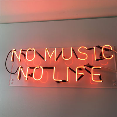 Ev Bar 7.5kv için Kırmızı Pembe Sevgililer Dövme Neon Tabela Panosu