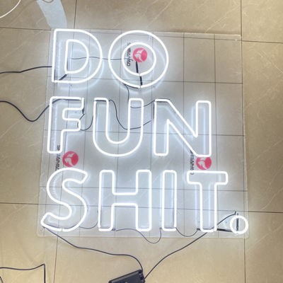 Cam Tüpler Led Esnek Neon Şerit Neon Light Up Sign CE