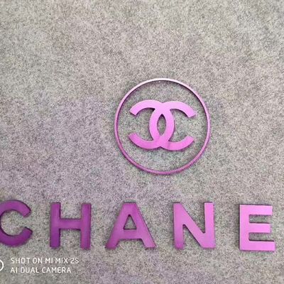 Reklam 3d Metal Özel Alüminyum İşaret Harfleri Anti Pas