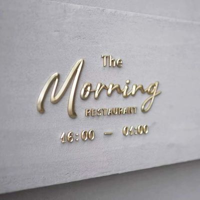 Reklam Büyük Şirket Adı Duvar Tabelaları Panosu Suya Dayanıklı IP67