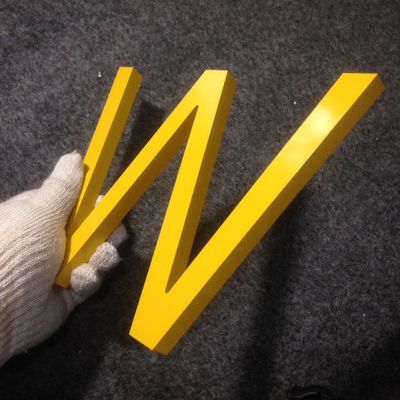 15mm 3d Kristal Akrilik Harf Işareti UV Baskılı Logo Toksik Olmayan