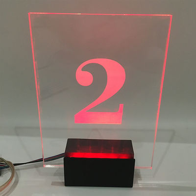 Ön Kapı Büyük RGB Led Ev Numarası Tabela Plaketi 50000 Saat
