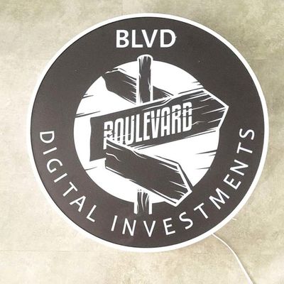 Özel Led Işıklı Logo 50-200mm Kalınlık Açıkhava Reklamcılığı