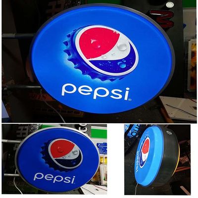 Açık Anti UV Vakum Şekillendirme Işık Kutusu Tabela Termoform Çift Taraflı