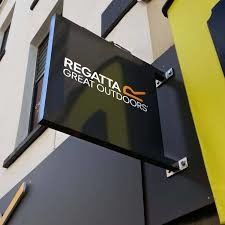 HIGHSPAN Yuvarlak Dış Mekan Işık Kutusu İşareti Sokak İş Işık Kutusu Tabelası