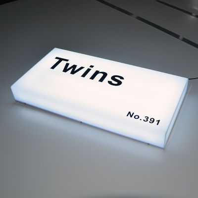 Kare Led Akrilik Lightbox Burcu CE ROHS