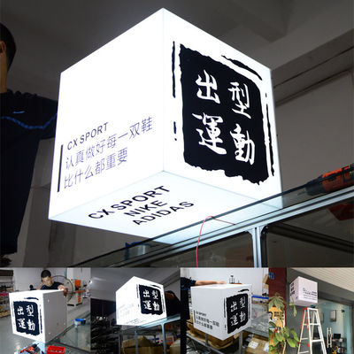 Kare Led Akrilik Lightbox Burcu CE ROHS