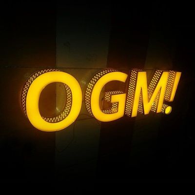 Dış Mekan IP65 Vitrin İşareti Önden Aydınlatmalı Kanal Harfleri