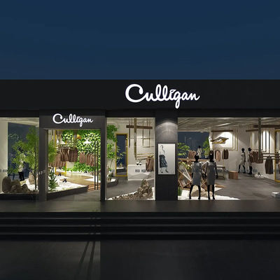 Dış Mekan IP65 Vitrin İşareti Önden Aydınlatmalı Kanal Harfleri