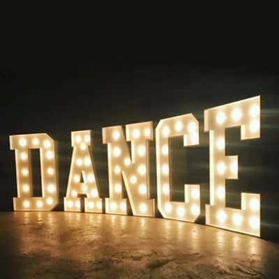 HIGHSPAN Vintage Marquee Harf Işareti Ampuller ile 4ft