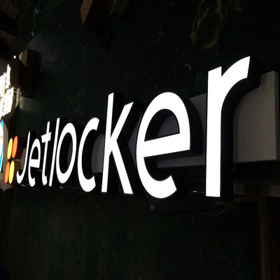 Çekici Dayanıklı 3d Mektup Burcu Led Kanal Akrilik Restoran Panosu 3mm