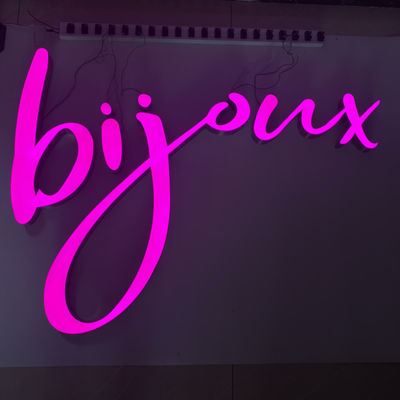 ODM Bina El Yazısı Harfleri 3d Harf İşareti Metal Işıklı Tahta Akrilik