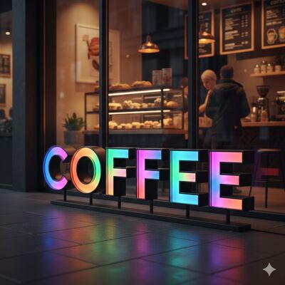 50000 Saat Ömürlü LED Kanal Harf Tabela Kanal Harf Tabela Perakende Reklam ve Tabela Çözümleri İçin Mükemmel