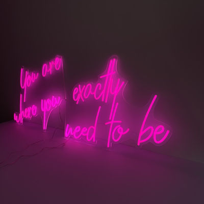 HIGHSPAN Akrilik Levha ile Kişiselleştirilmiş 3d Neon Kanal Harfleri