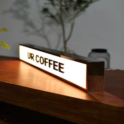 Paslanmaz Çelik Tek Taraflı Işık Kutusu Tabela 3D Tabela Açıkhava Reklamcılığı