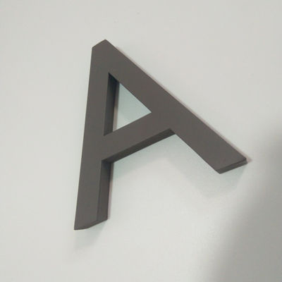 Su geçirmez 12V Shopfront 3D Metal Harfler