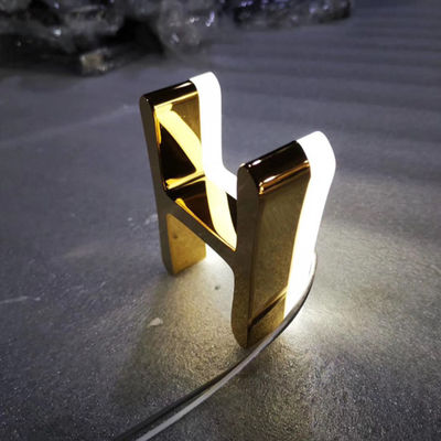 Fabrikasyon Perakende Mağaza Logosu 3D Harf İşareti 3cm-15cm Derinlik