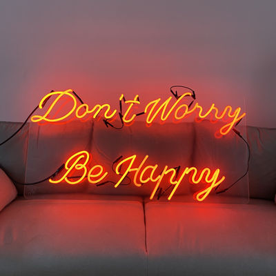 Dış Mekan Özel Neon Burcu Alfabe Harfleri 12VDC Kırmızı Aydınlatma