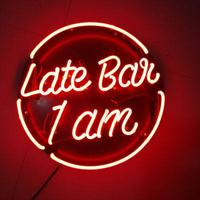 Backboard Duvara Montajlı Reklam Barı Özel Neon Burcu Işık Kutusu