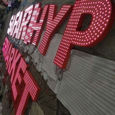 3D Işıklı Kanal Harfli Tabela 20-200mm Kalınlığında