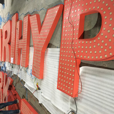 3D Işıklı Kanal Harfli Tabela 20-200mm Kalınlığında