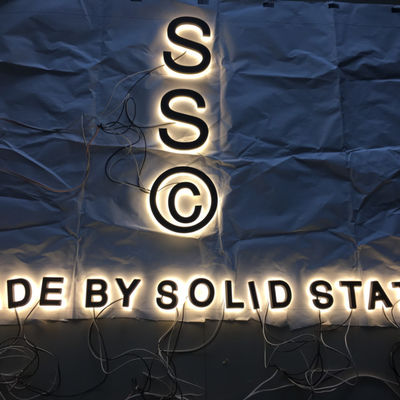 Açık Alfabe Led Harf Işıkları Tabela Halo Işıklı İşaret Harfleri