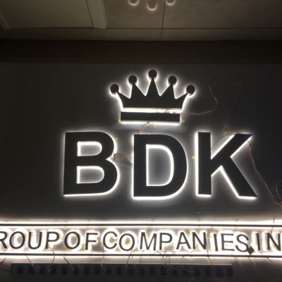 Açık Alfabe Led Harf Işıkları Tabela Halo Işıklı İşaret Harfleri