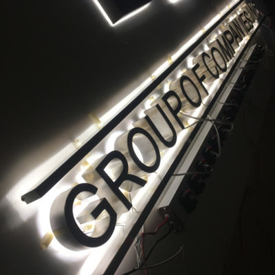 Açık Alfabe Led Harf Işıkları Tabela Halo Işıklı İşaret Harfleri