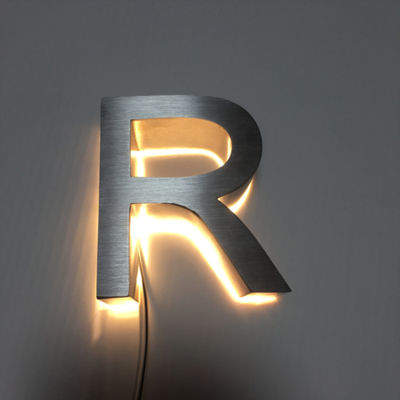 HIGHSPAN Şirket Adları İçin Arkadan Aydınlatmalı Kanal Harf İşareti