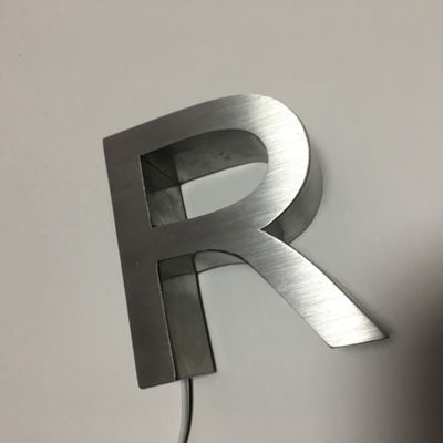 HIGHSPAN Şirket Adları İçin Arkadan Aydınlatmalı Kanal Harf İşareti